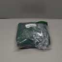 Caracilia Womens Tennis Dress Built in Shorts Square Neck Sleeveless Workout Athletic Mini Skort Dress Golf Summer Outfits Dark Green Medium