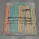 EpiqueOne 22-Piece Tissue Paper Pom Poms Party Set - Mint, Ivory & Peach | Includes 12 Pom Poms, 6 Paper Lanterns, 3 Honeycomb Balls & 1 6.5 ft. Garland | For Birthdays, Bridal or Baby Showers & More