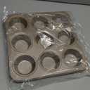 Carbon Steel Nonstick Bakeware Muffin Pan (9-Cup)