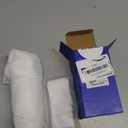 MIULEE 2 Panels Sidelight Curtains for French Door Sheer Light Filtering Window Treatment for Narrow Door 25 x 72 Inches with Tieback - 2 Panels, White