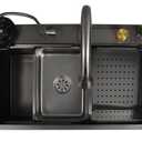 29.5" x 18" Rectangular Stainless Steel Kitchen Sink, Multifunction with Multiple Sizes