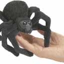 Folkmanis Mini Spider Finger Puppet, Black, 1 EA