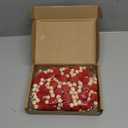 Barydat 2 Pcs 144" Christmas Red Wool Felt Ball Garland with Wood Bead Pom Pom Garland Felt Pompom Decor Christmas Tree Decoration for Wall Ceiling Door Home