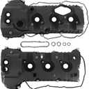 BL3Z-6582-H Engine Valve Cover w/Gasket Compatible with 2015-2017 Ford Expedition 2013-2016 F-150 2015-2023 Ford Transit-150 250 350 2015-2017 Lincoln Navigator 3.5L Turbo EcoBoost Replace#DL3Z-6582-C