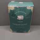 Love's cabin Seersucker Lavender Queen Comforter Set, 7-Piece All Season Lightweight Bed in a Bag Bedding Set with Comforter, Flat Sheet, Fitted Sheet, Pillowcases and Shams | Soft, Breathable, Lightweight (Queen (88"X88"))