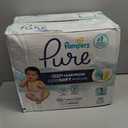 Pampers Pure Baby Diapers, Size 1 (8-14 lbs), 132, Up to 100% Leakproof, Premium Hypoallergenic Soft Diapers