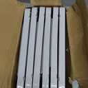 ACPOP 6-Tier Shoe Slots Organizer, Adjustable Vertical Narrow Stackable Shoes Rack for Closet, Free Standing Plastic Shelf Storage Stacker Saving Small Spaces and Entryway, Corner, Doorway, Grey