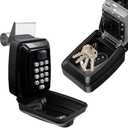 Upgrade SL-591 Car Key Lock Box, Car Window Lock Box for Turo, Car Window Punch Button LockBox, Vehicle Window Key Box, Vehicle Window Lock Box fit for Ride Share, Turo, GetAround