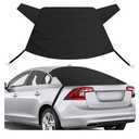 EcoNour Rear Windshield Cover for Ice and Snow | Car Back Window Snow & Frost Cover | Complete Protection from Snow and Other Winter Debris | Winter Car Accessories for Sedan, SUV & Van | Medium