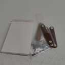 4 Pack Soft Genuine Leather Drawer Pulls Handle,Wardrobe Cabinets Kitchen Closet Knobs Door Pulls Handles knobs with Screws,Home Decoration, Handmade (4 Pack, 5.6" - Brown) (4 Pack, 5.6" - Brown)