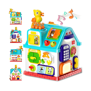 Toddler Toys for 1 Year Old Girl & Boy Gifts, Christmas &1st Birthday Gifts Toys for Ages 0-2, 20-in-1 Musical Learning House Baby Toys 6-12 12-18 Months, Montessori Sensory Toys for Toddlers 1-3