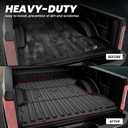 LASFIT Bed Mat 6.75ft for Ford F250 F350 F450 2017-2026 Super Duty 81.9" Truck Bed Liner, All Weather TPE Car Bed Mat for F-250 F-350 F-450, 1PC Black