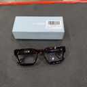 livho Oversized Blue Light Blocking Glasses for Woman  Rectangle Fashion Glasses for Computer, Chic Preppy Frame