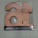 Sweet 16th Birthday Decorations for Girls,Rose Gold Glitter 16th Birthday Party Centerpieces for Table Decorations,Number 16 Table Topper Decor Sign