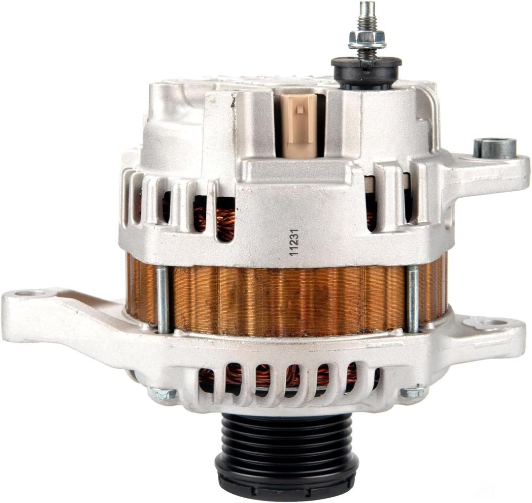 KAC Alternator,Automotive Replacement Alternator Fit for 200 11-13 2.4L,Sebring 07-10 2.4L,Avenger 08-13 2.4L,Caliber 07-09,Compass/Patriot 07-16,Auto Replace 11231N, 4801323AB, 04801323AB