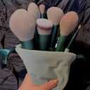 13 PCS Makeup Brush Set, Makeup Kit, Foundation Powder Concealers Eyeshadow Blush Makeup Brushes Make up Brushes Kit, Green