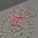 Lighted Christmas Decorations for Windows, Pack of 2 Plug-in Christmas Window Silhouette Lights for Xmas, Party, Home, Patio Lawn, Garden Decorations (Cane & Wreath)