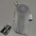 JISULIFE Handheld Fan Life7  Ultimate Flexibility: High-Power Motor, LED Display, 19.5 Hrs Cooling, 5000mAh Rechargeable, 5-Speed, Foldable Design, 3-IN-1 Portable Fan for Travel Cruise Beach(Black)