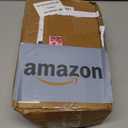 Boao 25 Sets Hanging Car Air Freshener Diffuser Bottles Empty Bulk with Car Diffuser Instruction Cards Organza Bags Glass Refillable Essential Oil Fragrance Aromatherapy Pendant (Square)