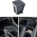 EDBETOS Center Console Coin Box Organizer Compatible with 2024 2025 2026 Toyota Grand Highlander Gear Shift Panel Storage Box Insert Organizer for Cup Holder Interior Accessories (Not fit Highlander)
