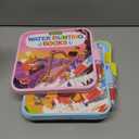 Timetome Reusable Water Painting Books for Kids  3-Pack Magic Water Reveal Coloring Books with Water Pens (Fairy Tale, Animal & Dinosaur) No-Mess Coloring & Reusable Fun Travel Activity for Ages 36