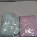 Duomiaomiao 2 Pack Buttery Soft Rayon Made from Bamboo Baby Sleep Sack 18-36 Months 1.0 TOG, Premium Baby Sleeping Bag 2-Way Zipper for Babies