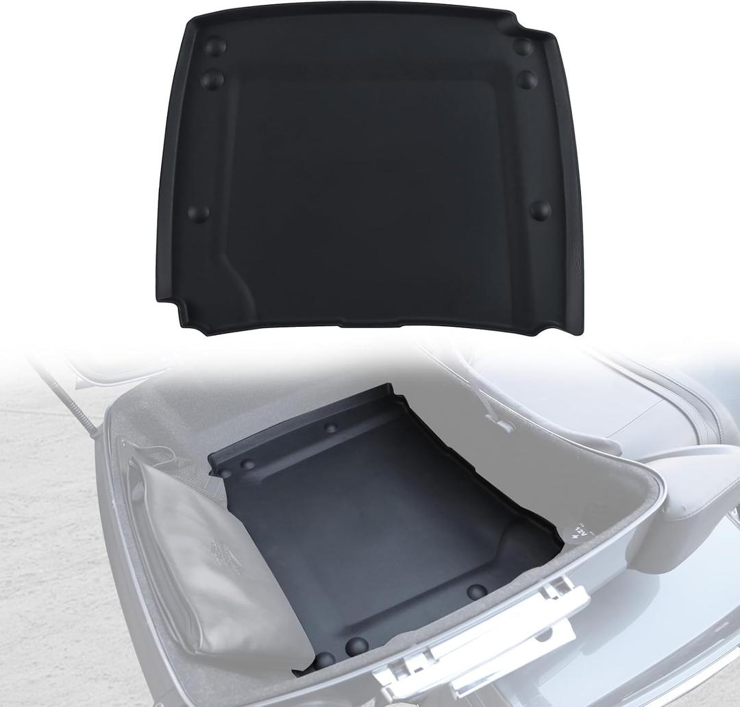 King Tour Pack Liner for Harley, TPE King Trunk Mat Touring Tray Organizer Inserts for Harley Touring Ultra Limited Road Glide Street Glide Road King 2014-2023 Accessories,15.9"20.3"