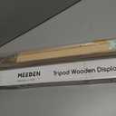 MEEDEN Wood Easel Stand for Display: Wooden Display Tripod Stand for Posters Pictures Paintings - Wedding Decor Holder for Welcome Sign