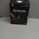 Knife Set, Astercook 21 Pieces Knife Sets for Kitchen with Block, Dishwasher Safe Kitchen Knife Set with Built-in Sharpener, German Stainless Steel Black Knife Block Set