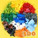 300 Pieces Building Blocks Set, Creative Classic Bulk Bricks, Compatible with All Major Brands