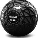 Yes4All Slam Balls, 10lb Weighted Ball Weight, Durable PVC Sand Filled Workout Dynamic Slam Ball for Core Strengthen