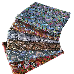 6 PCS Fat Quarters Fabric Bundles 18 inchx22 inch Cotton Quilting Fabric for Sewing Mask,Paisley Pattern