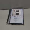 Pickluc 24 Inch Long Tier Curtains for Small Window Treatment, Short Blackout Curtain with Rod Pocket - Half Window Curtains for Kitchen, Cabinet, Basement, Camper, 2 Panels, Black, 30 Inches Wide