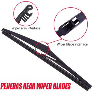 PEJIEDAS 2pc OEM Wiper Blades, Replacement Wiper Blades for 2013 Mini Cooper (19" Front Wiper + 10" Rear Wiper Blade) : Automotive