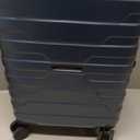 BAGSMART Carry On Luggage 19 L x14 W x9 H Airline Approved with Spinner Wheels, Lightweight 20 Inch Luggage with TSA Lock, Expandable Hard Shell Carry On Suitcases for Men Women, Royal Blue