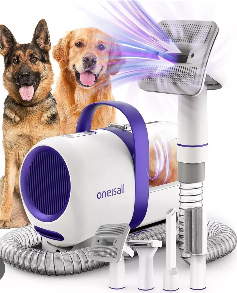 Attachments Set For oneisall Dog Grooming Vacuum