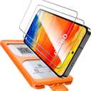 L K LK 2 Pack for Samsung Galaxy S25 Plus/S25+ Screen Protector Tempered Glass, [Auto Dust Removal] Full Coverage Mil-Grade Shatterproof Film for S25 Plus 6.7'', 0 Bubble