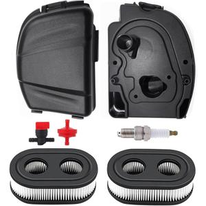 M110 Air Filter + Base Air Cleaner + Air Cleaner Cover For Craftsman M110 140cc Lawn Mower