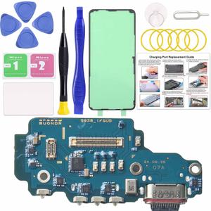 for Galaxy S25 Ultra Charging Port Dock Board Replacement Kit, Only for S25 Ultra US Variants SM-S938U/U1/W Series, Includes Instruction & Toolkit