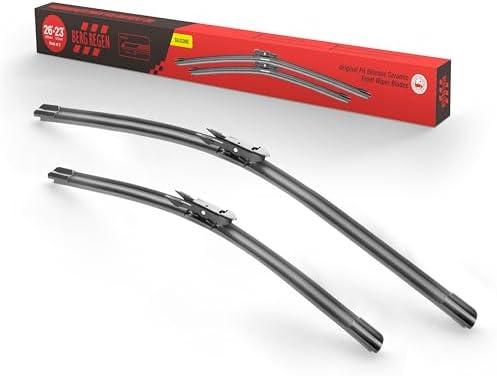 BERG REGEN® 26"+23" Silicone Windshield Wiper Blades Set Replacement for Toyota Tundra 2020-2007 Toyota Sequoia 2022-2008-Original Factory Quality Automative Wiper Blades (Top Lock Pack of 2)