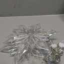 Marchpower Christmas Snowflake Window Lights, 3Pack 36LED Battery Powered Christmas Window Lights, Waterproof Snowflake Curtain Lights with Timer & 8 Modes for Indoor Outdoor Xmas Decor