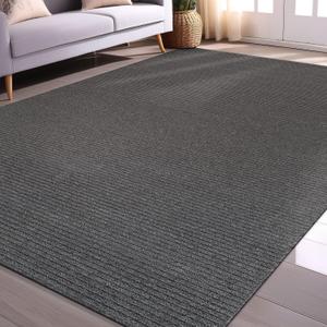 Beverly Rug Non-Slip Modern Rug 8x10 Solid Traditional Rubber Backing Machine Washable Soft Thin Indoor Area Rugs for Living Room Stain Resistant Non Shedding Casual Carpet (8 x 10 Gray) Beverly Rug Non-Slip Modern Rug 8x10 Solid Traditional Rubber Backing Machine Washable Soft Thin Indoor Area Rugs for Living Room Stain Resistant Non Shedding Casual Carpet (8 x 10 Gray)