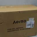 Aeitto Cold Press Juicer, Juicer Machines with Large Feed Chute, Large Capacity, Slow Masticating Juicer for Fruits and Vegetables, Self Feeding for Juice Extractor,BPA-Free, Black (Wide & Dual Feed Chute)