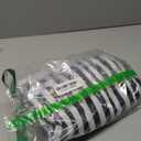 Women's Black and White Striped Suit Include Open Front Striped Blazer Leggings Length Pant with Tie for Halloween (XX-Large), Black and White 