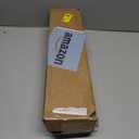 KAMANINA Curtain Rods for Windows 72 to 144 Inches (6-12ft) Long Heavy Duty Curtain Rod, 7/8 Inch Adjustable Decorative Drapery Rods with Netted Texture Finials, Bronze, Size: 32-144"