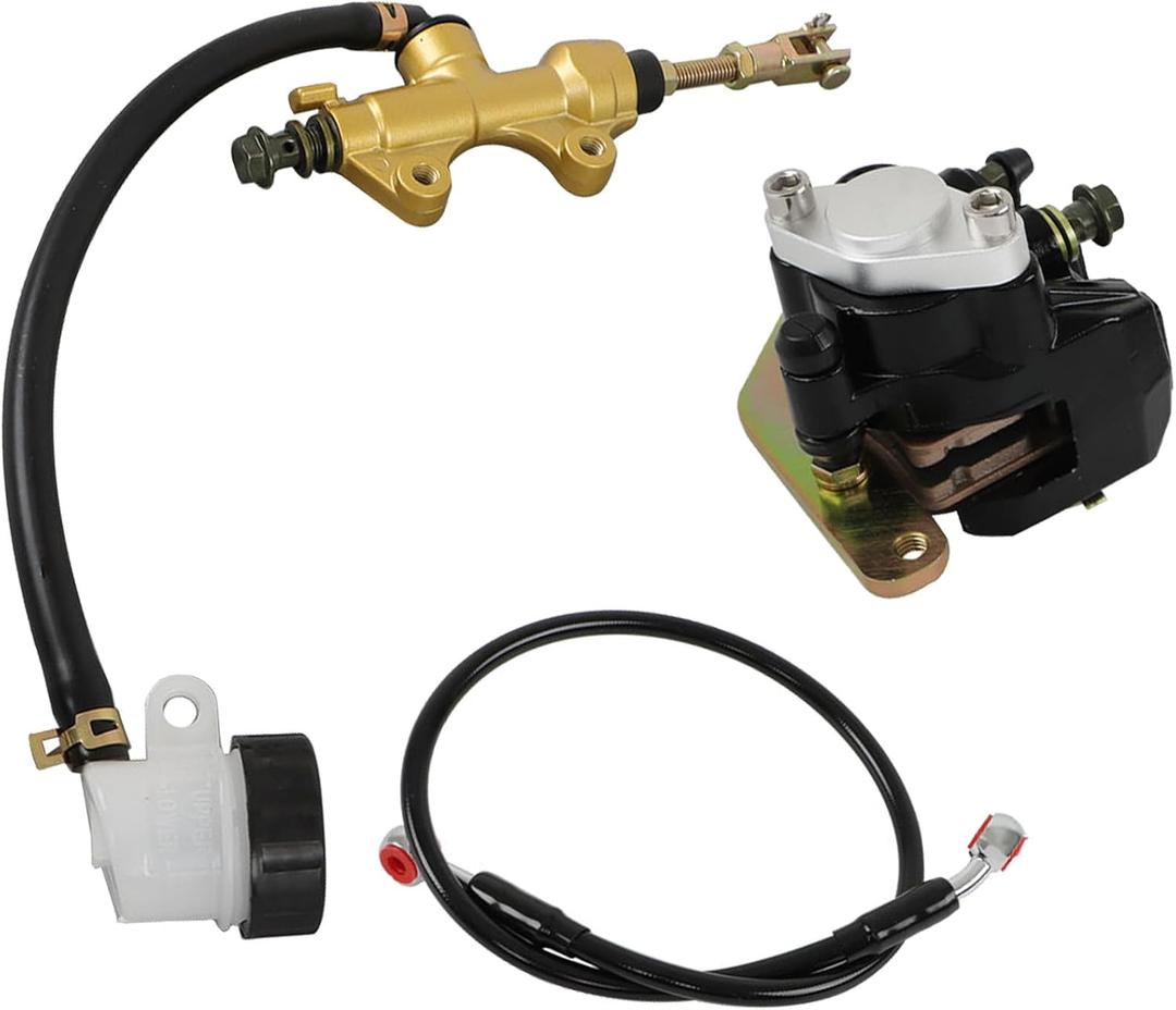 WFLNHB Rear Brake Caliper Hose and Master Cylinder Replacement for Yamaha Blaster 200 YFS200 2003-2006 Replacement for 5VM-2583V-00-00