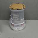 GROWNSY Bottle Sterilizer and Dryer, Compact Electric Steam Baby Bottle Sterilizer (Esterilizador de Biberones), Bottle Sanitizer for Baby Bottles, Pacifiers, Pump Parts (Grey)