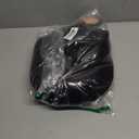 Aeris Memory Foam Travel Pillow for Airplanes - Best Airplane Neck Pillow for Long Flights - Plane Accessories Carry Bag to Save Space, Ear Plugs and Eye Mask - Perfect Flight Set & Gift (Black)