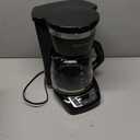 BLACK+DECKER 12-Cup Digital Coffee Maker, Programmable, Washable Basket Filter, Sneak-A-Cup, Auto Brew, Water Window, Keep Hot Plate, Black