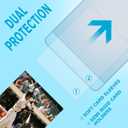 400ct Card Protectors - Includes 200ct Semi Rigid Card Holders & 200ct Soft Card Sleeves, Semi Rigid Baseball Cards Sleeves Protectors, Fits Graded Trading Cards, Semi Rigid Card Sleeve